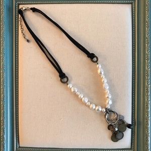 ❤️ Silpada Sterling Silver and Pearl Necklace